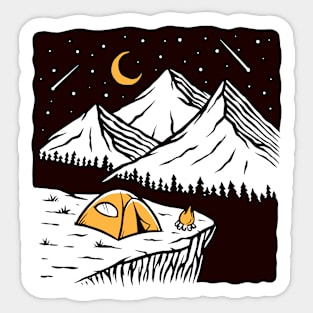 Camping Sticker